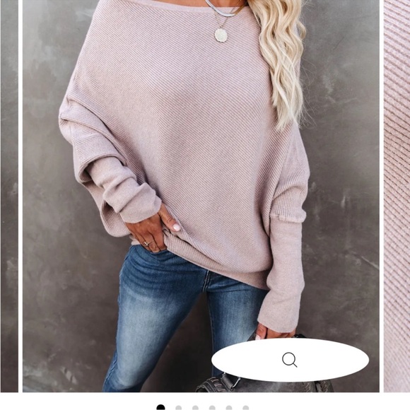 WHITE VICI sweater - Picture 1 of 7